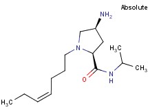 (2S,4S)-4-amino-1-[(4Z)-hept-4-en-1-yl]-N-isopropylpyrrolidine-2-carboxamide