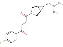 4-{(1R*,5S*,6r)-6-[(dimethylamino)methyl]-3-azabicyclo[3.1.0]hex-3-yl}-1-(4-fluorophenyl)-4-oxobutan-1-one