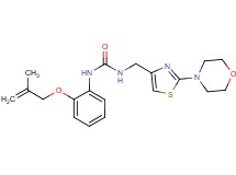 N-{2-[(2-methylprop-2-en-1-yl)oxy]phenyl}-N'-[(2-morpholin-4-yl-1,3-thiazol-4-yl)methyl]urea