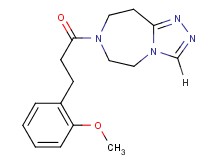 7-[3-(2-methoxyphenyl)propanoyl]-6,7,8,9-tetrahydro-5H-[1,2,4]triazolo[4,3-d][1,4]diazepine