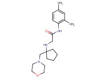 N-(2,4-dimethylphenyl)-2-{[1-(morpholin-4-ylmethyl)cyclopentyl]amino}acetamide