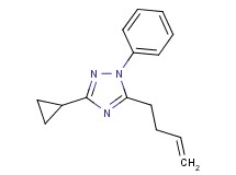 5-but-3-en-1-yl-3-cyclopropyl-1-phenyl-1H-1,2,4-triazole