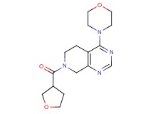 4-morpholin-4-yl-7-(tetrahydrofuran-3-ylcarbonyl)-5,6,7,8-tetrahydropyrido[3,4-d]pyrimidine