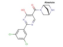 5-[(1S,4S)-2,5-diazabicyclo[2.2.1]hept-2-ylcarbonyl]-2-(3,5-dichlorophenyl)-4-pyrimidinol dihydrochloride