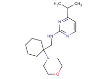 4-isopropyl-N-[(1-morpholin-4-ylcyclohexyl)methyl]pyrimidin-2-amine
