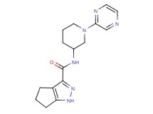 N-(1-pyrazin-2-ylpiperidin-3-yl)-1,4,5,6-tetrahydrocyclopenta[c]pyrazole-3-carboxamide