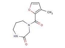 4-(3-methyl-2-furoyl)-1,4-diazepan-2-one