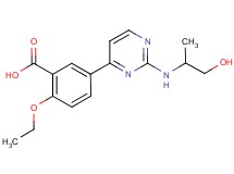 2-ethoxy-5-{2-[(2-hydroxy-1-methylethyl)amino]pyrimidin-4-yl}benzoic acid