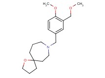 8-[4-methoxy-3-(methoxymethyl)benzyl]-1-oxa-8-azaspiro[4.6]undecane