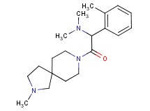 N,N-dimethyl-2-(2-methyl-2,8-diazaspiro[4.5]dec-8-yl)-1-(2-methylphenyl)-2-oxoethanamine
