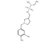N'-{[1-(3,4-dimethylbenzyl)pyrrolidin-3-yl]methyl}-N-ethyl-N-methylsulfamide