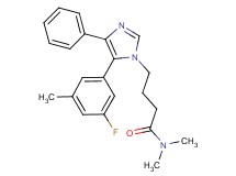 4-[5-(3-fluoro-5-methylphenyl)-4-phenyl-1H-imidazol-1-yl]-N,N-dimethylbutanamide