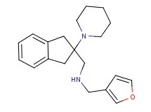 (3-furylmethyl){[2-(1-piperidinyl)-2,3-dihydro-1H-inden-2-yl]methyl}amine