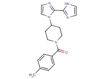 1-[1-(4-methylbenzoyl)piperidin-4-yl]-1H,1'H-2,2'-biimidazole