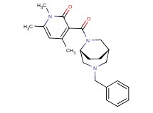 3-{[(1S*,5R*)-3-benzyl-3,6-diazabicyclo[3.2.2]non-6-yl]carbonyl}-1,4,6-trimethylpyridin-2(1H)-one