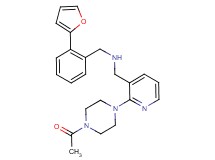 1-[2-(4-acetyl-1-piperazinyl)-3-pyridinyl]-N-[2-(2-furyl)benzyl]methanamine