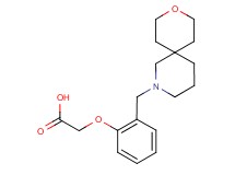 [2-(9-oxa-2-azaspiro[5.5]undec-2-ylmethyl)phenoxy]acetic acid