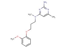 N~4~-[3-(2-methoxyphenoxy)propyl]-N~4~,6-dimethylpyrimidine-2,4-diamine