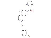 N-ethyl-N-({1-[2-(3-fluorophenyl)ethyl]piperidin-3-yl}methyl)-1H-pyrrole-2-carboxamide