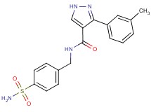 N-[4-(aminosulfonyl)benzyl]-3-(3-methylphenyl)-1H-pyrazole-4-carboxamide
