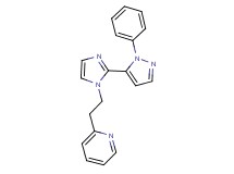 2-{2-[2-(1-phenyl-1H-pyrazol-5-yl)-1H-imidazol-1-yl]ethyl}pyridine