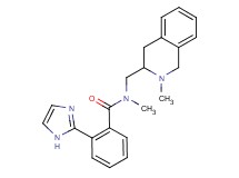 2-(1H-imidazol-2-yl)-N-methyl-N-[(2-methyl-1,2,3,4-tetrahydro-3-isoquinolinyl)methyl]benzamide
