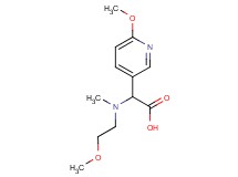 [(2-methoxyethyl)(methyl)amino](6-methoxypyridin-3-yl)acetic acid