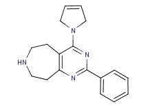 4-(2,5-dihydro-1H-pyrrol-1-yl)-2-phenyl-6,7,8,9-tetrahydro-5H-pyrimido[4,5-d]azepine