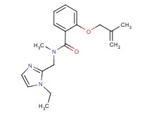 N-[(1-ethyl-1H-imidazol-2-yl)methyl]-N-methyl-2-[(2-methylprop-2-en-1-yl)oxy]benzamide