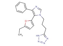 5-{3-[5-(5-ethyl-2-furyl)-4-phenyl-1H-imidazol-1-yl]propyl}-1H-tetrazole