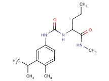 N~2~-{[(3-isopropyl-4-methylphenyl)amino]carbonyl}-N~1~-methylnorvalinamide