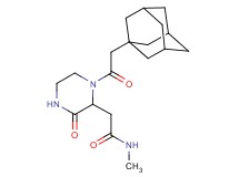 2-[1-(1-adamantylacetyl)-3-oxopiperazin-2-yl]-N-methylacetamide