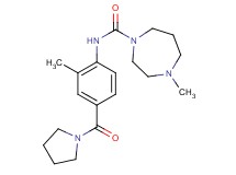4-methyl-N-[2-methyl-4-(pyrrolidin-1-ylcarbonyl)phenyl]-1,4-diazepane-1-carboxamide