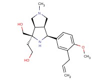 2-[(1R*,3S*,3aS*,6aR*)-3-(3-allyl-4-methoxyphenyl)-1-(hydroxymethyl)-5-methyloctahydropyrrolo[3,4-c]pyrrol-1-yl]ethanol