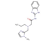 N-1H-benzimidazol-2-yl-2-[[(1-methyl-1H-imidazol-2-yl)methyl](propyl)amino]acetamide