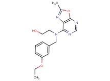2-[(3-ethoxybenzyl)(2-methyl[1,3]oxazolo[5,4-d]pyrimidin-7-yl)amino]ethanol