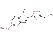 2-(3-ethyl-1,2,4-oxadiazol-5-yl)-5-methoxy-1-methyl-1H-indole