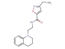 N-[2-(3,4-dihydroquinolin-1(2H)-yl)ethyl]-3-ethylisoxazole-5-carboxamide
