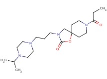 3-[3-(4-isopropylpiperazin-1-yl)propyl]-8-propionyl-1-oxa-3,8-diazaspiro[4.5]decan-2-one