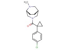 (1R*,5R*)-3-{[1-(4-chlorophenyl)cyclopropyl]carbonyl}-6-methyl-3,6-diazabicyclo[3.2.2]nonane
