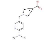 (1R*,5S*,6r)-3-{[6-(dimethylamino)pyridin-3-yl]methyl}-3-azabicyclo[3.1.0]hexane-6-carboxylic acid