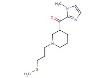 (1-methyl-1H-imidazol-2-yl){1-[3-(methylthio)propyl]-3-piperidinyl}methanone