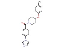 1-[4-(1H-imidazol-1-yl)benzoyl]-4-(4-methylphenoxy)piperidine