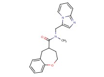 N-(imidazo[1,2-a]pyridin-3-ylmethyl)-N-methyl-2,3,4,5-tetrahydro-1-benzoxepine-4-carboxamide