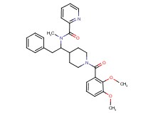 N-{1-[1-(2,3-dimethoxybenzoyl)-4-piperidinyl]-2-phenylethyl}-N-methyl-2-pyridinecarboxamide