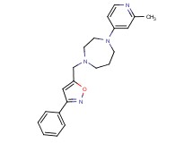 1-(2-methyl-4-pyridinyl)-4-[(3-phenyl-5-isoxazolyl)methyl]-1,4-diazepane