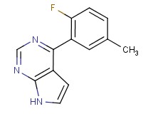 4-(2-fluoro-5-methylphenyl)-7H-pyrrolo[2,3-d]pyrimidine