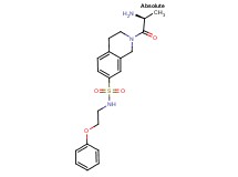 2-L-alanyl-N-(2-phenoxyethyl)-1,2,3,4-tetrahydroisoquinoline-7-sulfonamide
