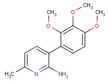 6-methyl-3-(2,3,4-trimethoxyphenyl)pyridin-2-amine