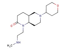 rel-(4aS,8aR)-1-[2-(methylamino)ethyl]-6-(tetrahydro-2H-pyran-4-yl)octahydro-1,6-naphthyridin-2(1H)-one dihydrochloride